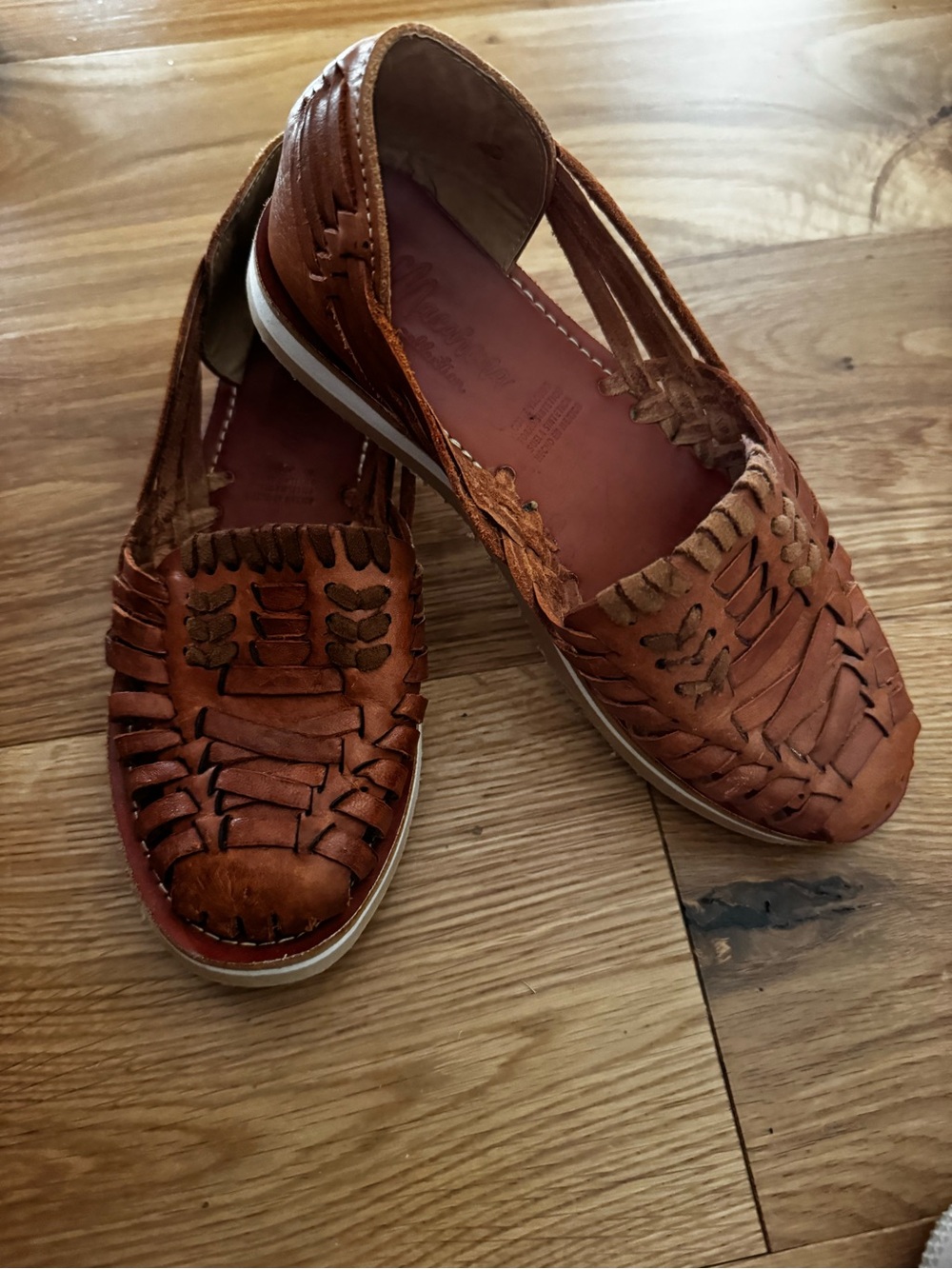 Women’s Macarena Leather Huarache Slip-On Shoes